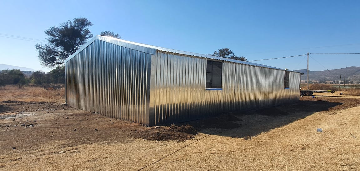 Steel Structure Framework - Construction Phase